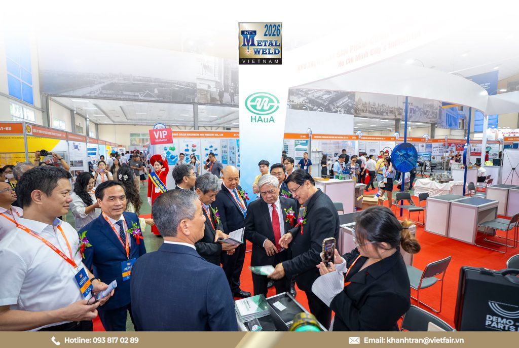 Doanh nghiệp tìm kiếm giải pháp sản xuất và đối tác tại METAL & WELD EXPO 2026.