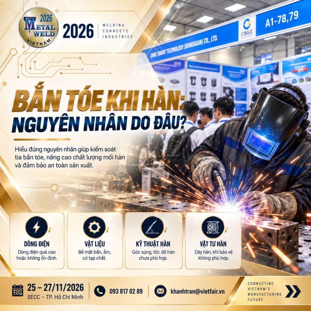Bắn Tóe Khi Hàn: Nguyên Nhân Do Đâu?