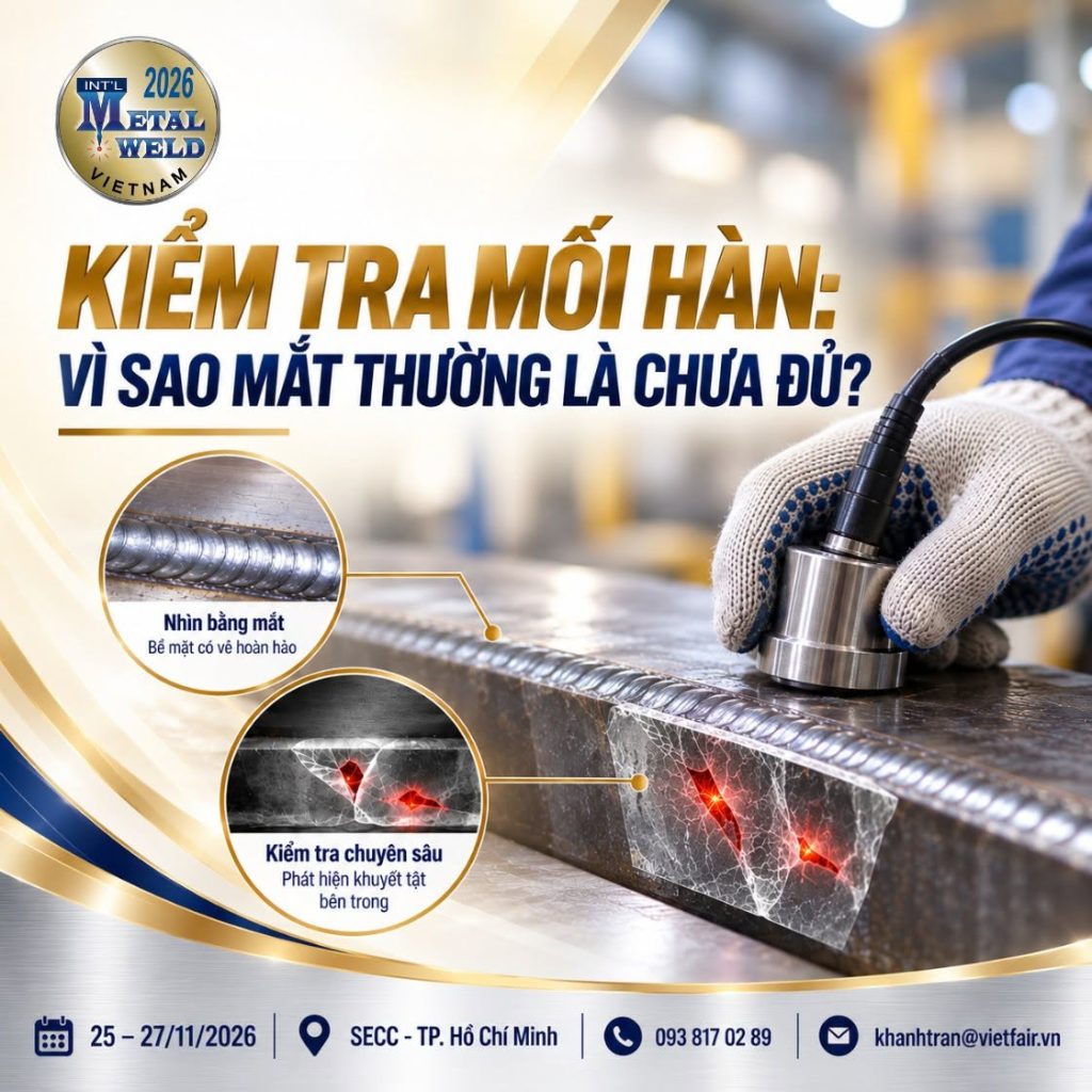 Kiểm Tra Mối Hàn: Vì Sao Mắt Thường Là Chưa Đủ?